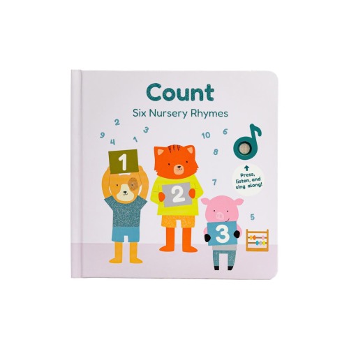 'Count Six Nursery Rhymes' Sing-Along Board Book