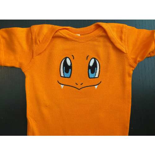 Fire Type Cosplay Face Bodysuit