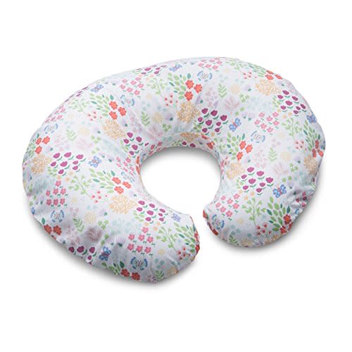 Boppy Original Nursing Pillow and Positioner, Garden Party, Cotton Blend Fabric with allover fashion