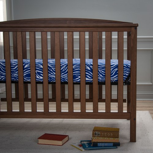 Rizzy Home Ink Dot Cotton Fitted Cribsheet - 28" X 52"
