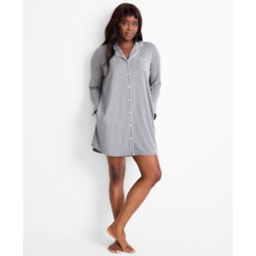 Women's Notch Collar Sleepshirt XS-3X, Created for Macy's