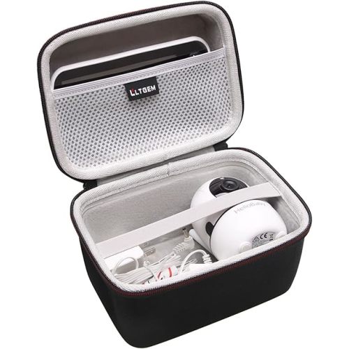 L LTGEM Baby Monitor Travel Case for HelloBaby/Infant Optics DXR-8 PRO/Infant Optics DXR-8 / iFamily Baby Monitor - Hard Protective Carrying Storage Bag