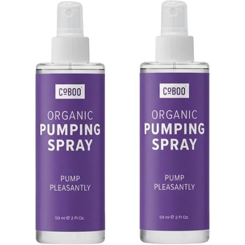 The Original Pumping Spray, Organic Breast Pump Lubricant (Pack of 2)