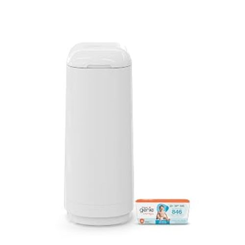 Diaper Genie Essence Diaper Pail with Easy Roll Refill (18 Bags)