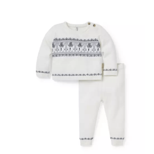 Baby Jet Ivory Fair Isle STAR WARS Baby R2-D2 Fair Isle Matching Sweater Set by Janie and Jack