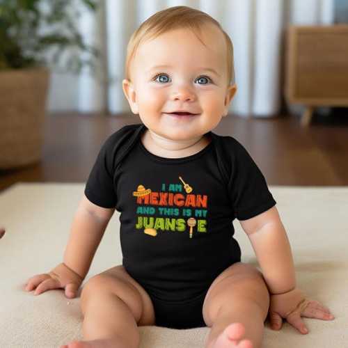 Funny Baby Onesie®, I Am Mexican and This is My Juansie, Baby Bodysuit, Spanish Baby Onesie®, Cute Mexican Onesie®, Mexican Baby Clothes - Etsy
