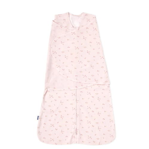 Pink Floral Cotton Swaddle Small | HALO