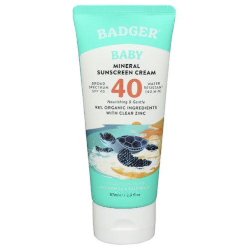 Badger Balm SPF 40 Clear Zinc Baby Sunscreen Cream Same-Day Delivery or Pickup | Sprouts Farmers Market