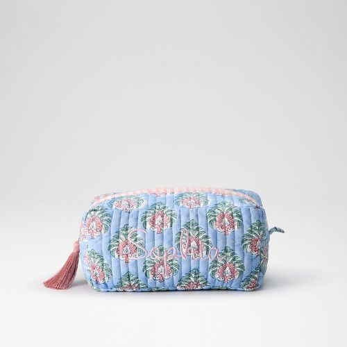 Block Print Travel Pouch