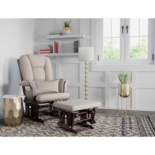 Storkcraft Tuscany Glider and Ottoman | Ashley