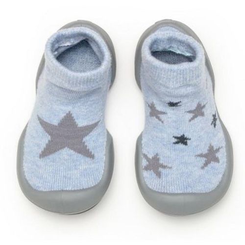 Komuello Baby Shoes - Twinkle Twinkle Heather Blue Size 18-24m