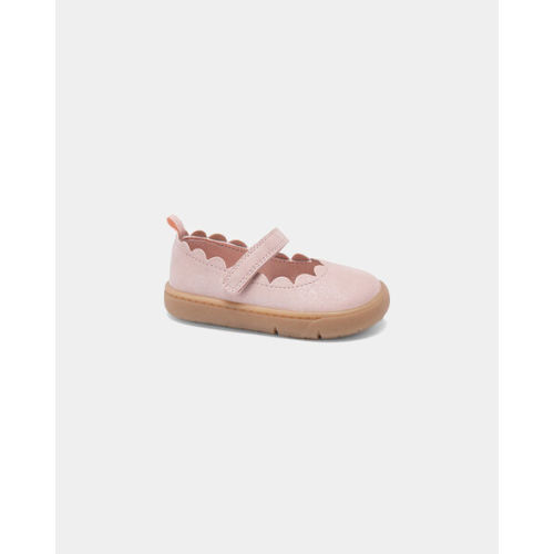 Baby Girl Every Step® First Walker Glitter Dress Shoes - Pink | Carter's