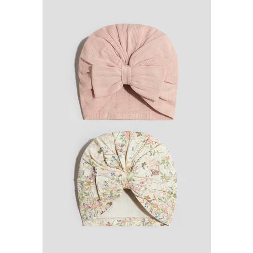 2-PACK BOW-DETAIL BEANIES