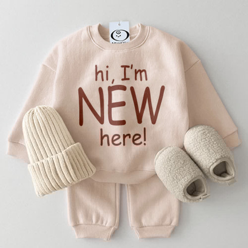 HI, I&#x27;M NEW HERE! Baby 2-Piece Set