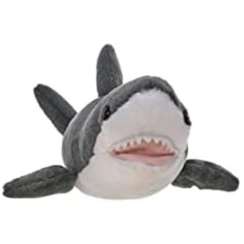Wild Republic Great White Shark Plush, Stuffed Animal, Plush Toy, Gifts for Kids, Cuddlekins 13 inches