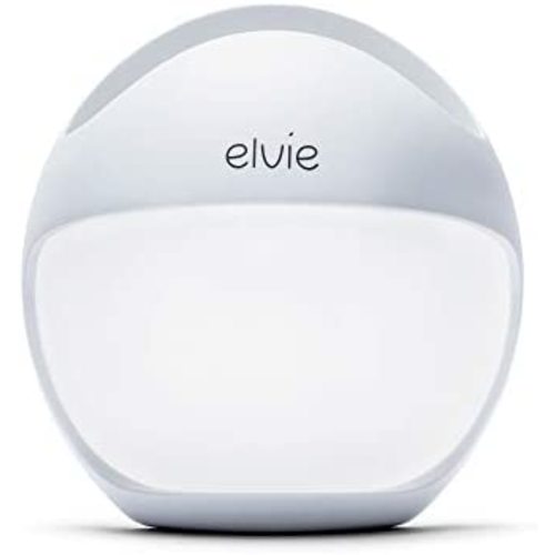 Elvie Curve Manual Wearable Breast Pump | Hands-Free, Kick-Proof, Portable Silicone Pump That Can Be Worn in-Bra for Gentle, Natural Milk Expression | Breast Feeding Essentials