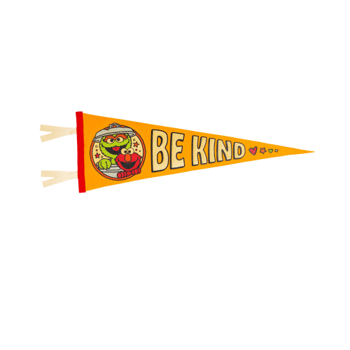 Be Kind Pennant | Sesame Street x Oxford Pennant