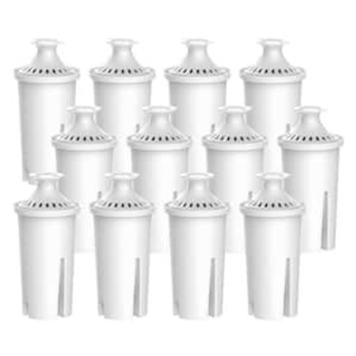 Replacement for Brita Filters, Pitchers, Dispensers, Brita Classic OB03, Mavea 107007, NSF Certified, 12 Packs