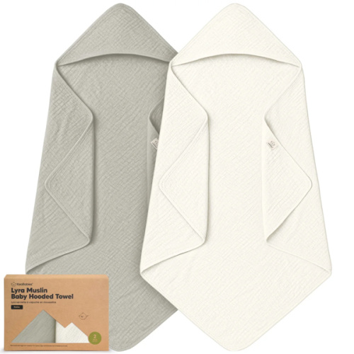 Lyra Muslin Hooded Towels for Kids – KeaBabies