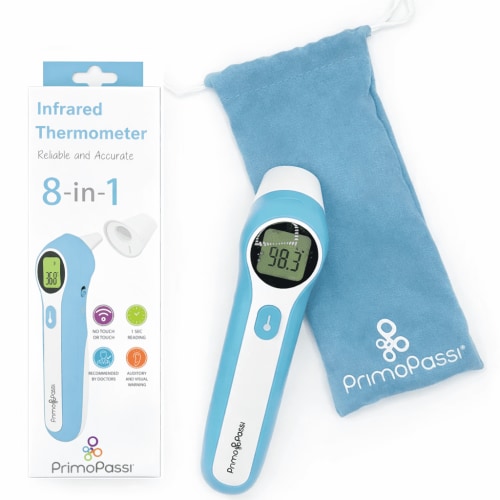 Primo Passi Ear & Forehead Baby Thermometer, Non-Contact Digital Thermometer