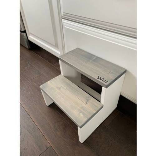 CarriageHouseCreek Personalized Kids Step Stool
