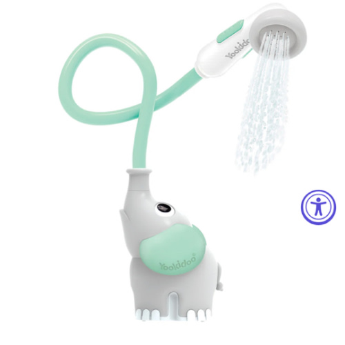 Elephant Baby Bath Shower Head | Yookidoo Newborn Toys in Tub Or Sink