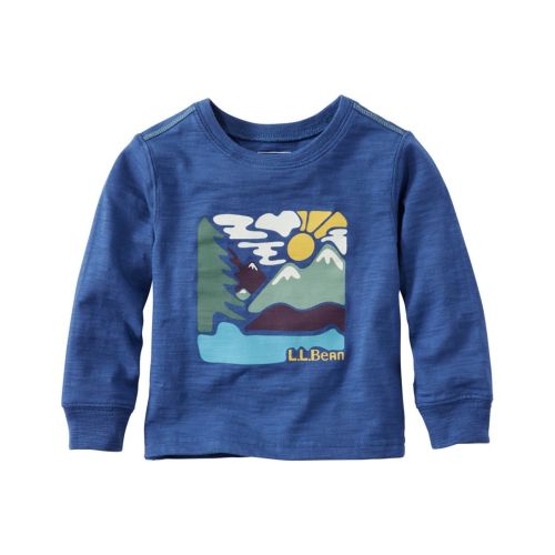 Infants' and Toddlers' Graphic Tee, Long-Sleeve Glow-in-the-Dark