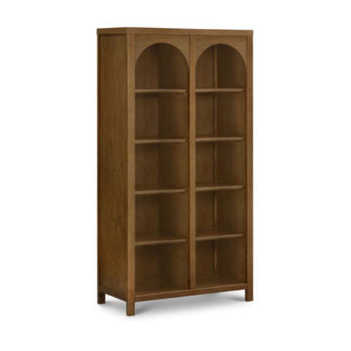 Eloise Assembled Bookcase - Natural Walnut