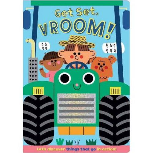 Get Set, Vroom! - by Elena Rodgers and Sarah Creese (Board Book)