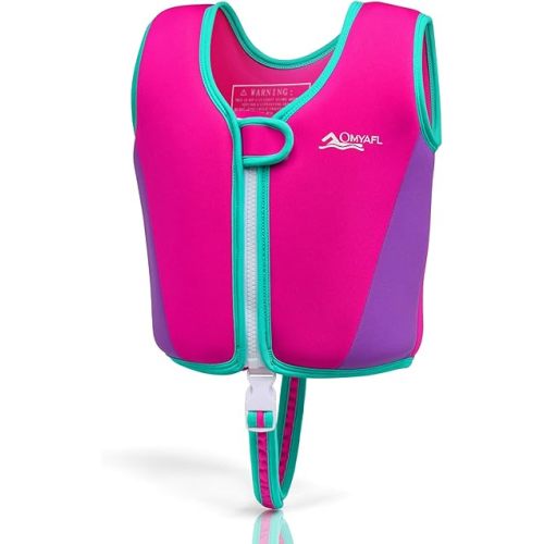 Toddler Swim Vest Kids Floaties Boys Girls Swim Float Jacket Buoyancy Swimwear