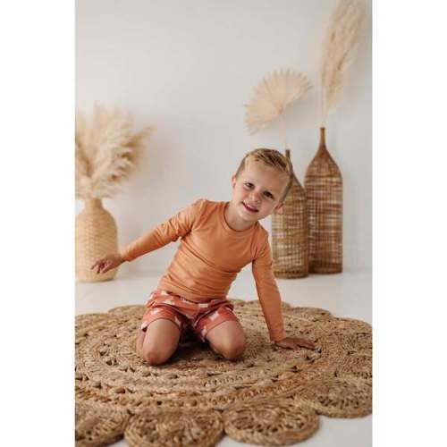 Long Sleeve Rash Guard Swim Shirt Sunset - Babysprouts | Maisonette