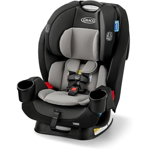Graco® TriRide 3-in-1 Convertible Car Seat - Highback Booster, Forward & Rear Facing Modes, Suitable from Newborn to Preschooler, Perfect for Long Journeys in Redmond Color