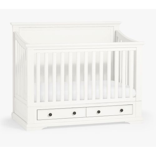 Larkin 4-in-1 Convertible Storage Crib | Pottery Barn Kids