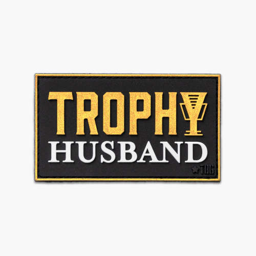 Trophy Husband Patch - Perfect Gift for Proud Partners & Dads – Tactical Baby Gear