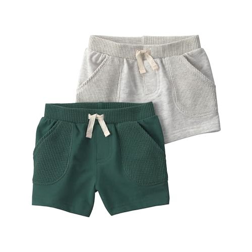 Little Planet by Carter's Baby 2-Pack Shorts Made with Organic Cotton