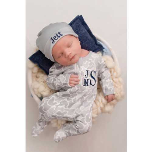 Baby boy coming home outfit, camo newborn outfit, hunting newborn outfit