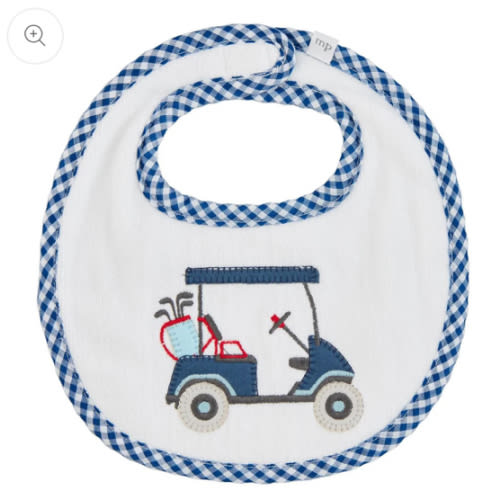 Mud Pie Golf Applique Terry Bibs – Baby Blossom Company