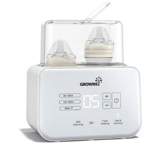 8-in-1 Baby Bottle Warmer, Fast Heating with Timer