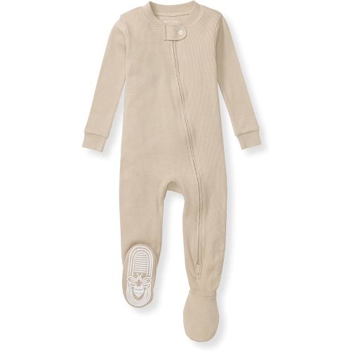 Burt's Bees Baby baby-boys Sleeper Pjs, 100% Organic Cotton, One-piece Footie, Zip Up Jumpsuit, Snug Fit Pajamas