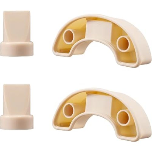 Paruu P16 Diaphragm & Valve Replacement, Only for P16 Wearable Breast Pump, 2 Pack Sets Original Accessories (Nude