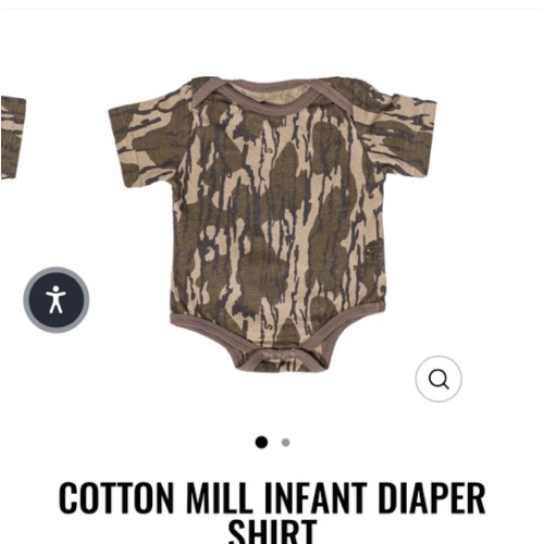 Cotton Mill Infant Diaper Shirt