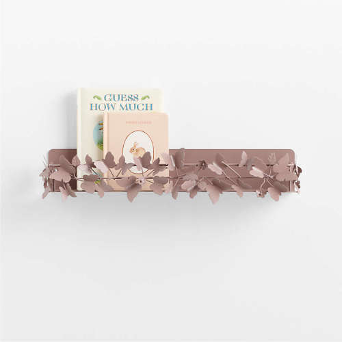 Butterfly Purple Kids 20" Wall Shelf