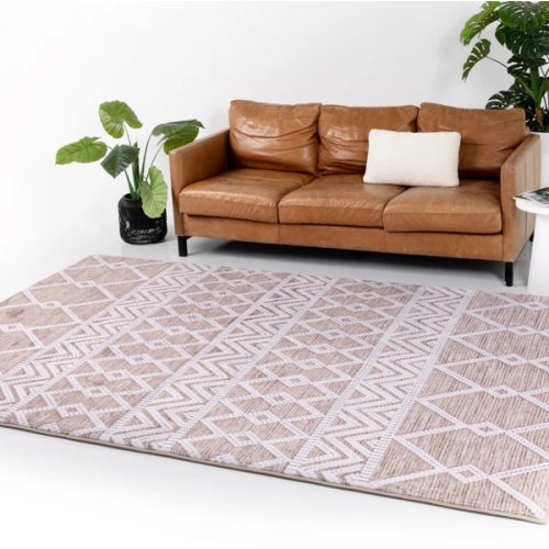 Beige Chevron Designer Memory Foam Play Mat – Zenli