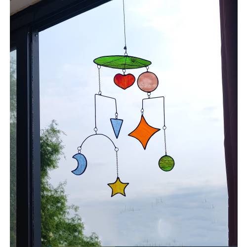 Stained Glass Mobile