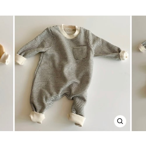 Boho Striped Onesie – The Boho Bebe