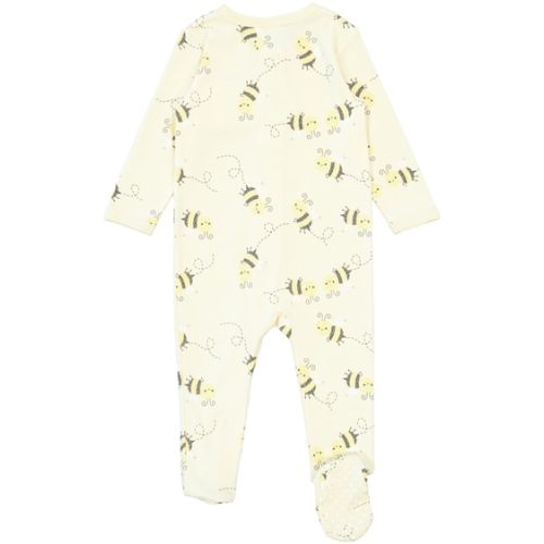 Cream Baby Cotton 2-Way Zip Romper | Best&Less™ Online