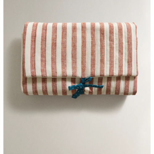 STRIPED PORTABLE BABY CHANGING MAT - Brick | ZARA United States