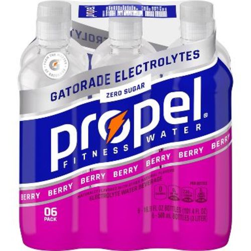 Propel Zero Berry Nutrient Enhanced Water - 6pk/16.9 fl oz Bottles
