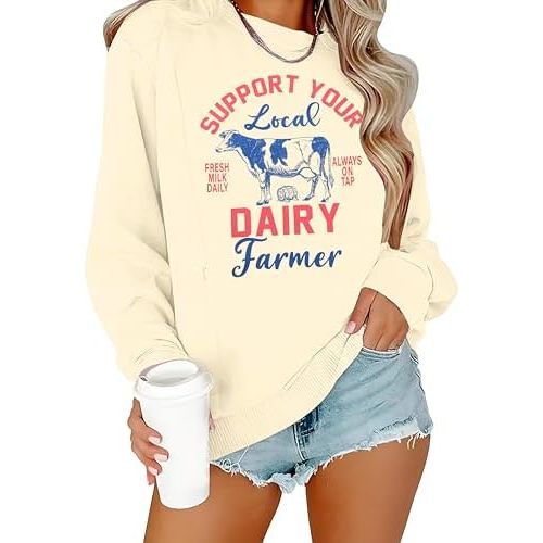 ASTANFY Maternity Nursing Sweatshirts for Breastfeeding Women Friendly Zipper Nursing Sweatshirt Mama Breast Feeding Sweater