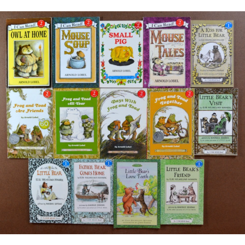 Lot 14 Little Bear & Frog and Toad Reader Books Arnold Lobel Maurice Sendak L2